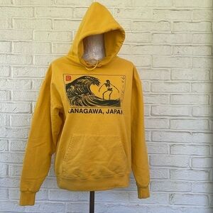 Artist Union Clothing Company Unisex Great Wave of Kanagawa Japan Hoodie
